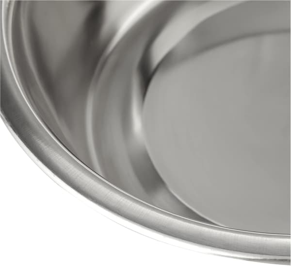 Rustfri stål kæledyrsskål, 28 cm/10 tommer