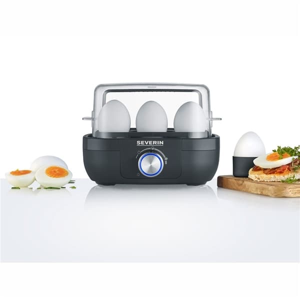Severin Eggekoker 6 egg Elektronisk kontroll EK3166 Svart 420