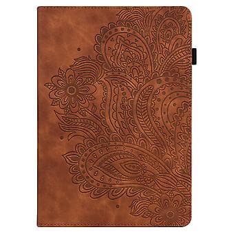 TPU+PU-deksel til Samsung Galaxy Tab S6 Lite P610 (brun)