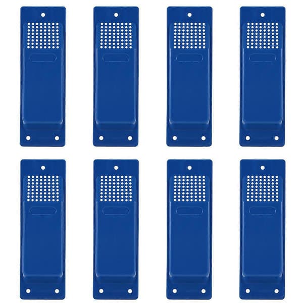 8-delt ventilasjonssett for fraktcontainer, kraftig, tilbehør for fraktcontainer, strømningsventilasjonssett, blått