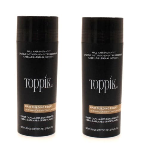 2x Toppik Stor - 27,5g - Lys Brun - Ljusbrun
