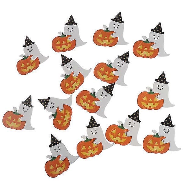 50 stk./lot Spøgelse Græskar Diy Halloween Gave Slik Papirkort Klubkort