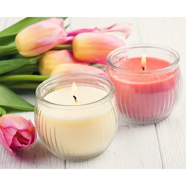 Candle Making Kit Pre-waxed Wicks with Centering Device Double-sided Wick Stickers for DIY Candles