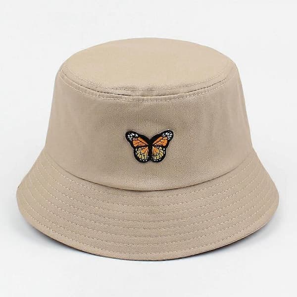 Dotpet Sombrero Unisex Broderad Mode För MissKhaki