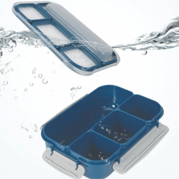 Bento matboks for voksne, menn og kvinner, Bento matboks for gutter og jenter til skolen, matbeholder for voksne med