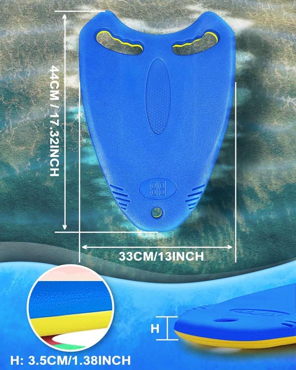 Swimming Float, equipped with a kickboard handle for increased safety and buoyancy during swimming training Ideal