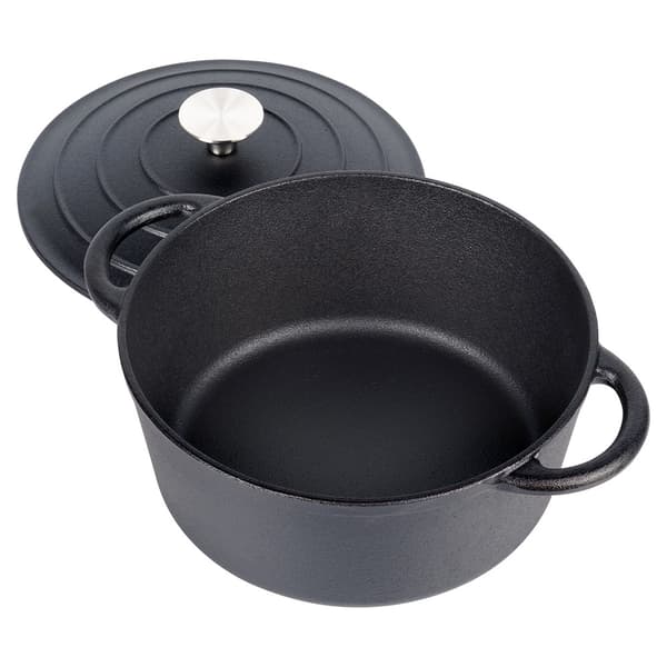 Cast Iron Pot with Lid, 22 cm, 2.6 L Capacity 1283