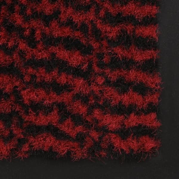 vidaXL Dørmatte rektangulær tuftet rød 80x120 cm Röd red