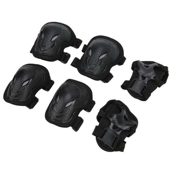 Roller Skating Protective Gear - Adjustable Knee, Elbow, and Wrist Pads - Comfortable for Adults