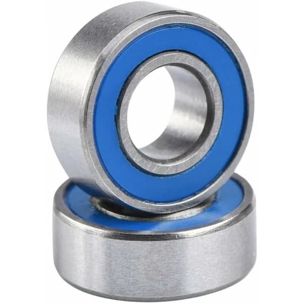 Miniature Flanged Bearings Double Shielded Steel Bearings Kit 5x11x4mm (10pcs)