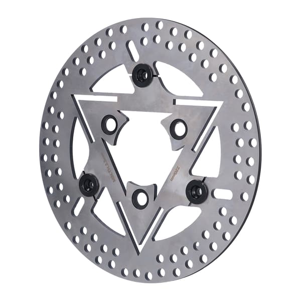 Motorcykelbremseskiver 220 mm/8,7 tommer Rustfrit stål Universal Halvflydende Erstatning til Kawasaki