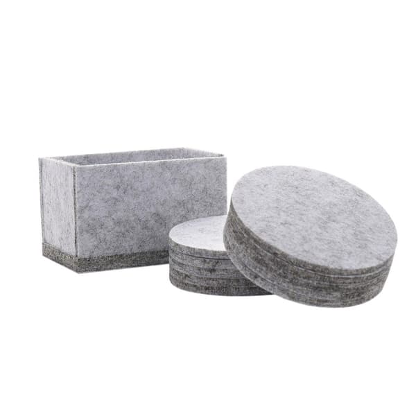 Stilrene filtbrikker - Beskytt bordet ditt med stil! grå gray