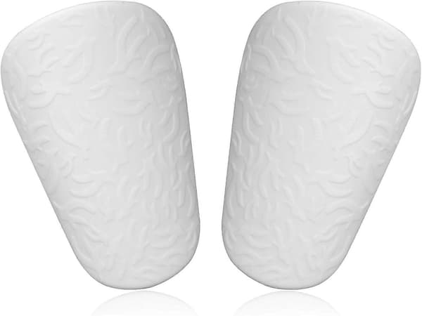Fotboll Benskydd, Extra Mini Benskydd Fotboll Skyddande Benskydd (10x6cm Vit)