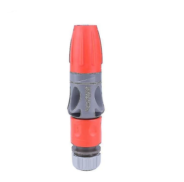 Adjustable Spray Nozzle with Rubber Coating for Garden Spraying, Car Cleaning with Connectors