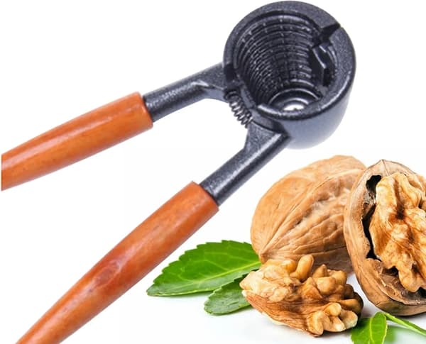 Nutcracker Nut Breaker Nut Opener Bottle Opener Walnut Opener Crack Nuts Nutcracker and Champagne Tongs 2in1 Conical Shape