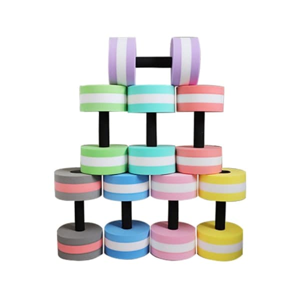 1 pc EVA Water Dumbbell Automatic Floating Foam Dumbbells Green Green Green