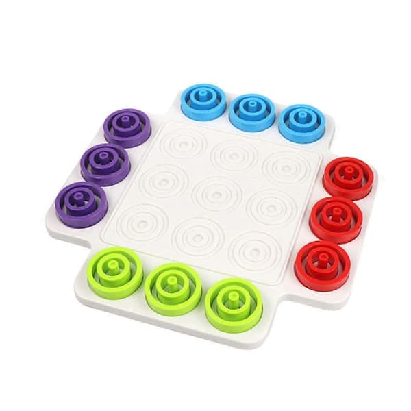 Schackbräde Cirkel Schack Pedagogiskt Förälder-Barn Interaktivt Spel För Barn