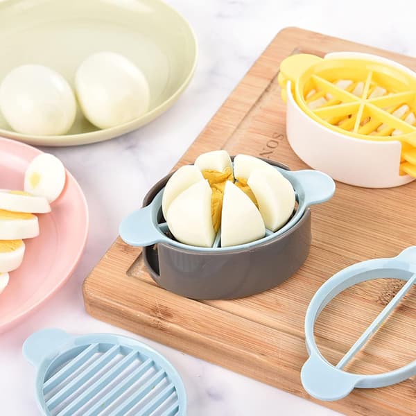 Hangsu Slicer, Multifunksjonell trådskjærer, kraftig skjærer i PP-materiale for hardkokte egg