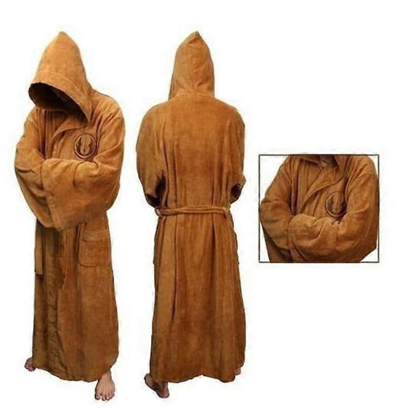 Flanellbadrock för män Pyjamas Cosplay Vintervarm Sömlös Tecknad Parsovplagg Naruto Badrock Naruto