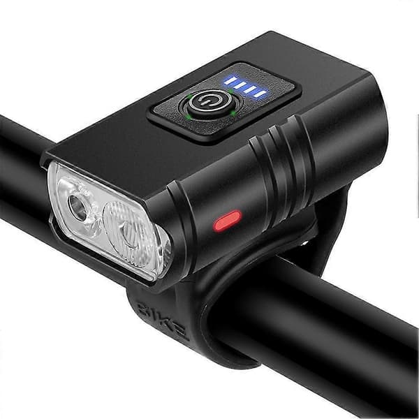 USB Rechargeable Front Rear High Lumen Waterproof Bicycle Light Set Super Bright
