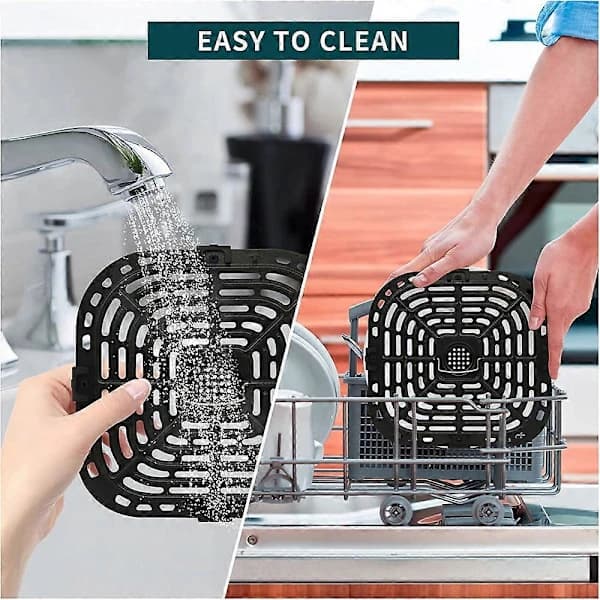 Instant Vortex Plus 6qt Air Fryer Grill Plate, Upgraded Square Grill Pan