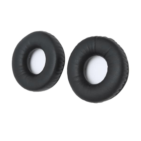 2 stk. ørepuder, erstatningshovedtelefontilbehør kompatibelt med Sennheiser HD25 Headset Sort [DB]