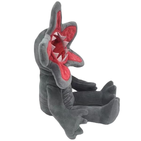 Konstig Monster Demogorgon Plysj Grå