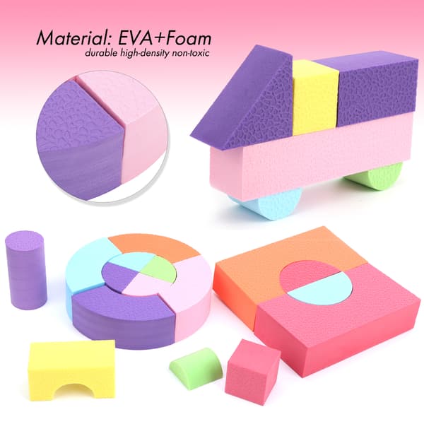 Educational Building Blocks in EVA Foam for Children