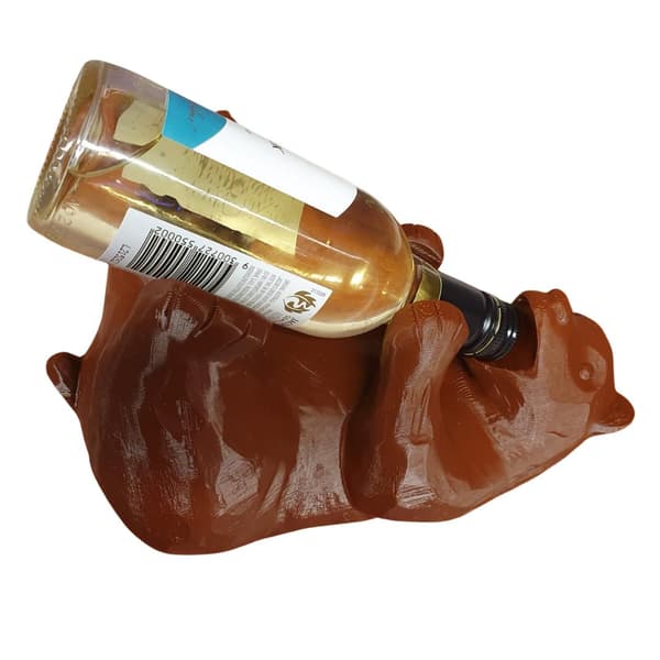 Karhu lämmin halaus juoma viinipulloteline Bru Brun one size