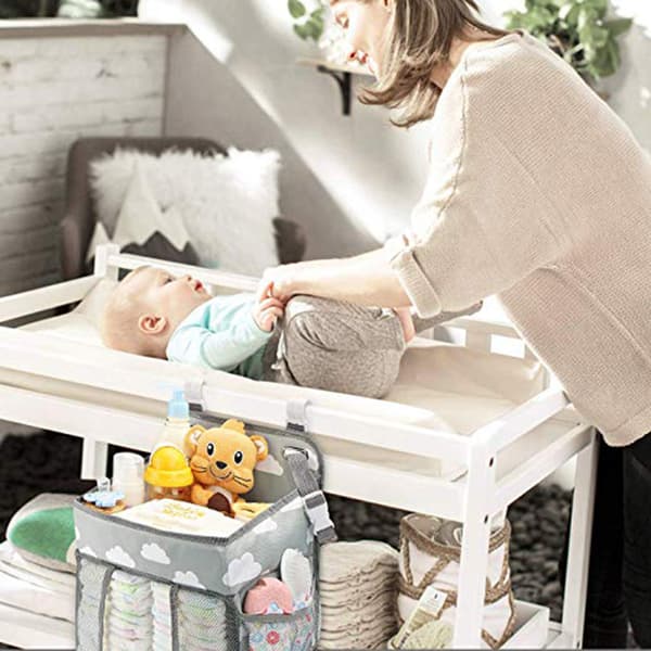 Hengende Stellebordskurv - Babyutstyr Organizer - Dia