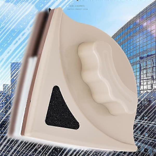 Triangular Window Cleaner with Rope Double-Sided For (3 To 8 Mm Single Glazing)
