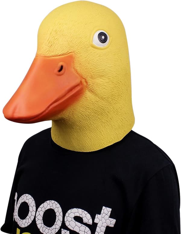 Halloweenmasker Latex Dyrehoveder (ænder) til maskeradefester Ha