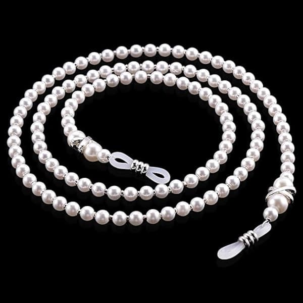 Brillekjede, munnbindssnor, stilige solbrillekjeder, brillerem, elegant brilleholderkjede