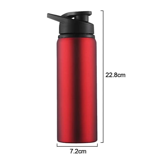 Water Bottle Sports Bottle RED red