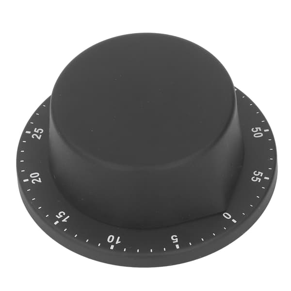 Magneettinen ulkokuntoilukello - 60 minuutin laskuri, musta