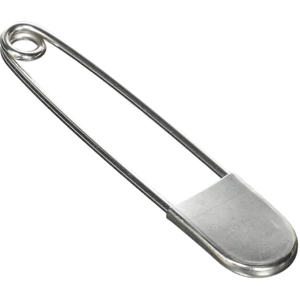10-pack extra stora säkerhetsnålar Super Heavy Duty Jumbo 5 \" hög kvalitet