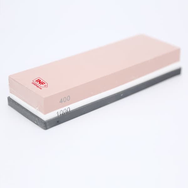Brynstens Knife Sharpener with Base and Angle Guide Red 1000/400 Red Red 1000/400