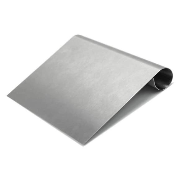 Taikinakaavin ruostumaton teräs viipaloija leivonnaispizzaleikkuri mitta-asteikolla Silverkrom silver
