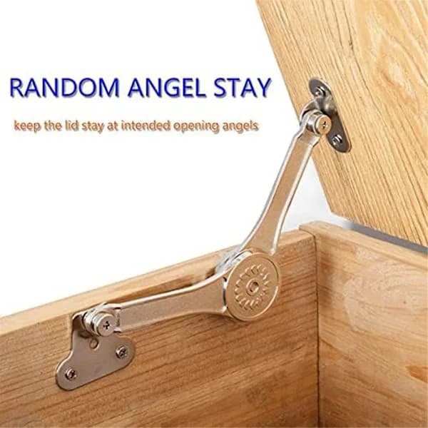 Heavy Soft Close Hinge for Lid, Chest, Cabinet, Kitchen, Wardrobe