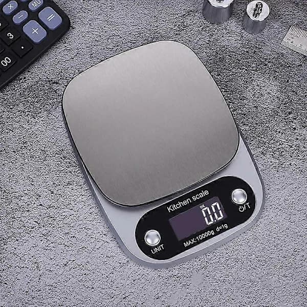 Kjøkkenvekt for baking, opptil 10 kg, 1 grams nøyaktighet【PL】