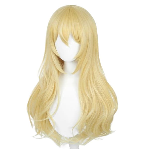 Peruk Anime Kaoru Miyazono Cosplay Vaalea Peruukki 70CM