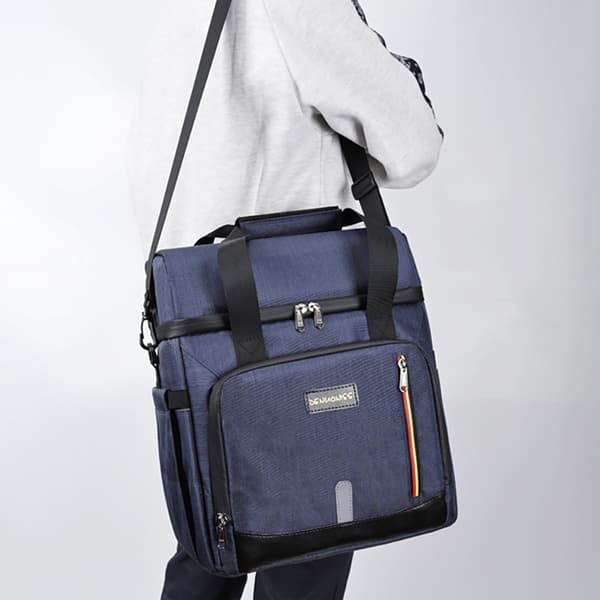 Kjølebag 20L med flere rom / isolert lunsjbag stor / kjølebag