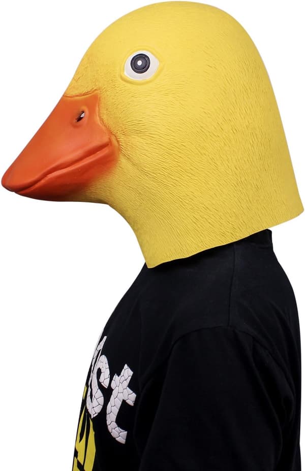Halloweenmasker Latex Dyrehoveder (ænder) til maskeradefester Ha
