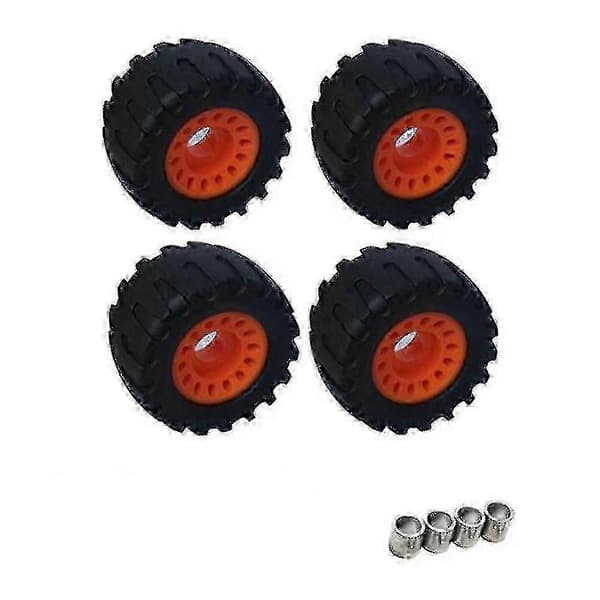All Terrain Off Road Skateboard Longboard Hjul Støtdempende Hjul Dansebrett Rund (sett med 4)