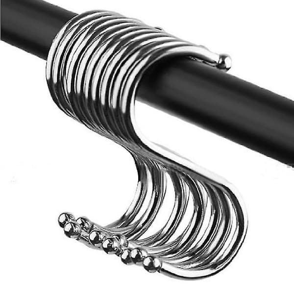 10 st Metallklädhängare