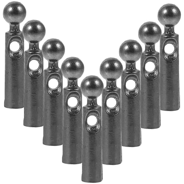 10 Pcs Universal Umbrella End Caps Metal Umbrella Tip Protectors Replacement