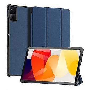 Domo Series PU-deksel til nettbrett for Xiaomi Redmi Pad SE (blå)