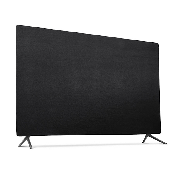 Elastisk TV-beskyttelse støvdeksel Universal Svart 43 XL