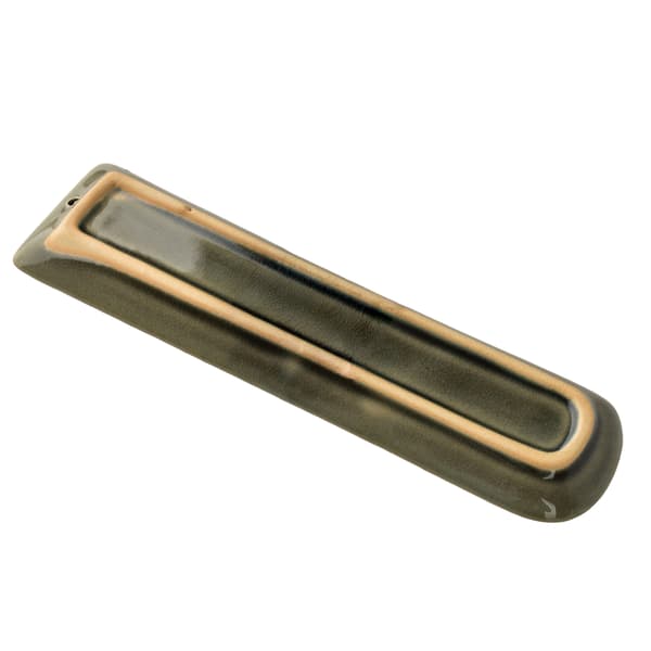 Ceramic Incense Holder MONDEX Since 1986 21.5x5.5x1.5 cm 1 pc