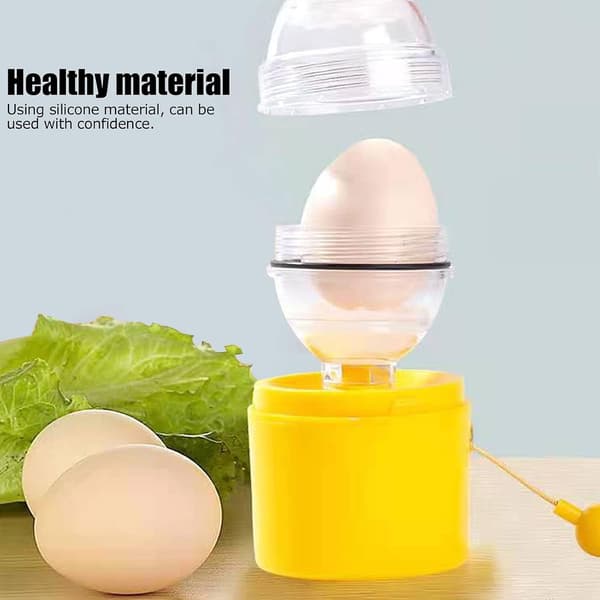 Manuell eggehvite- og eggeplommeseparator, eggevisp til kjøkken